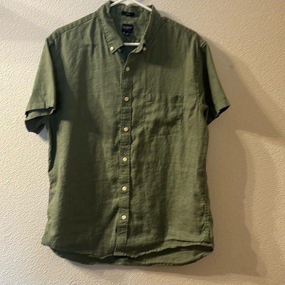 J. Crew Other - J. Crew short sleeve button down size large
